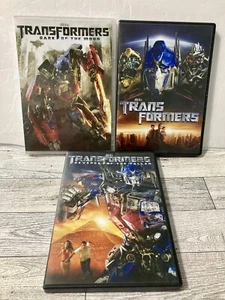 (3) Transformers DVD Lot: Transformer + Revenge of Fallen + Dark of Moon - Picture 1 of 7
