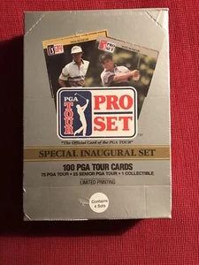 1989 PGA Tour Sealed (4 Sets) Box Brand New Special Inaugural Set -Ltd.Printing - Picture 1 of 4
