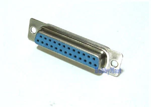 Adaptador conector IDC zócalo de soldadura recto hembra DB25 pin DSUB 2 filas x 10 - Imagen 1 de 3