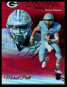 2024 Panini Prestige #380 Michael Pratt Red Premium Xtra Points #/399 - Bild 1 von 2