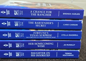 Harlequin Speical Edition Book Lot of 5 Feb 2020 PB Jo Mcnally Brenda Harlen - Foto 1 di 11