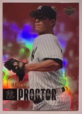 Scott Proctor 2006 Upper Deck Special F/X Red #’D /50 #724 New York Yankees ESE - Image 1 of 2