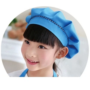 Kids boy girl child White Kitchen Cooking BBQ Restaurant Baker Chef Hat Cap prop - Picture 1 of 27