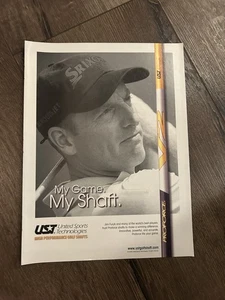 Jim Furyk 8 x 11" Werbung Foto Poster UST Golf PGA Masters Pro + Golfschäfte - Bild 1 von 1