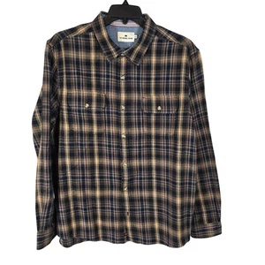 The Normal Brand Hemd Herren XXL grau orange kariert Freizeit Normcore Grunge - Bild 1 von 7