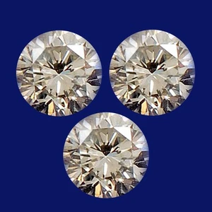 Round Shape 0.18Ct 100% Certified Natural Sparkling White Loose Diamond Set - Picture 1 of 1