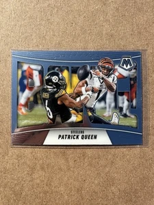 2025 Panini Mosaic - Patrick Queen BANG! Steelers - Bild 1 von 2