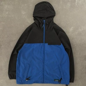 L.L.Bean Vintage 90s Full Zip Hooded Jacket M Made in USA Women's Blue - Picture 1 of 5