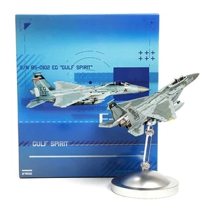 1/100 F15 jet F-15 Eagle Fighter Attack Aircraft Military Model Display Gift - Picture 1 of 12