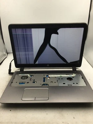 HP PROBOOK 455 G2 - FOR PARTS - AMD A6 - NO RAM - 15" - READ DESCRIPTION - BB! - Image 1 of 4