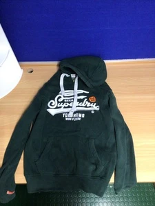 Superdry Men's Pullover Hoodie - Green - Picture 1 of 6