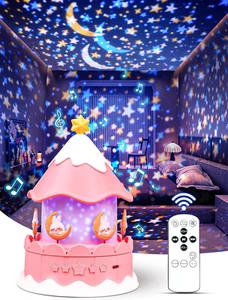 21 Sets of Films, Projector Night Light for Kids Bedroom, Ceiling, 13 Soothin... - Picture 1 of 12