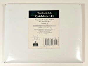 America: Past and Present TestGen 5.5 QuizMaster 4.1 Pearson 2007 0131347225 - Imagen 1 de 4
