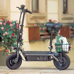 Elektroroller 36V 7.8AH 10 Zoll 500W Elektro-Scooter Mit Sitz iScooter F2 30km/h - Bild 1 von 24