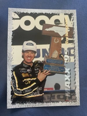 Lot of 10 Rusty Wallace 1995 Maxx auto racing trading cards  - Image 1 of 4