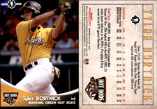 Tyler Bortnick 2010 Grandstand Bowling Green Hot Rods #NNO Card
