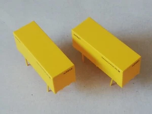 Lot 1481 zwei Post Wechselkoffer für LKW von Wiking in 1:87 aus Sammlung - Bild 1 von 4