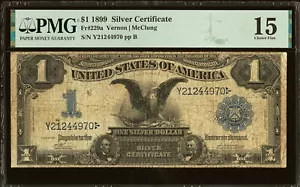 1899 $1 RARE KEY Fr 229a Lowest Serial Known Black Eagle Silver Certificate - Picture 1 of 3