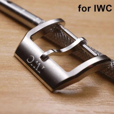 Hebilla de acero inoxidable de 18 mm para IWC Mark LE PETIT PRINCE PILOT correa portuguesa
