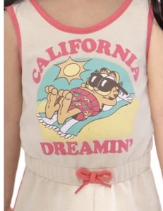 Nickelodeon Garfield Toddler Girls Romper Spring And Summer Size 5T - Picture 1 of 4