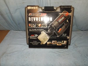 NOS ROTOZIP REVOLUTION SPIRAL SAW KIT W/EXTRA ATTACHMENTS & CASE REVOI TYPE 3 - Picture 1 of 23