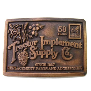 TISCO Tractor Implement Co. Farm Supply 58th Anniversary Ltd Ed Gürtelschnalle - Bild 1 von 7