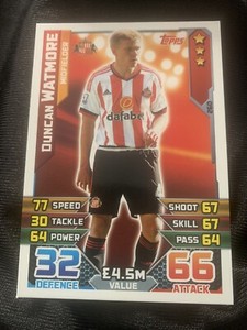 Match Attax 2015-2016 Duncan Watmore No 260