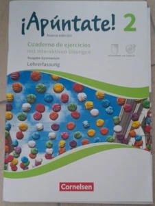 ¡Apúntate! 2 Cuaderno de ejercicios mit interaktiven Übungen - Lehrkräftefassung - Bild 1 von 4