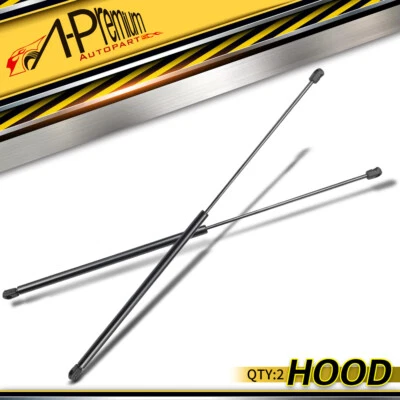 A-Premium for Saab 9-5 1998-2010 YS3E Sedan Wagon Bonnet Hood Gas Struts A Pair - image 1 of 4
