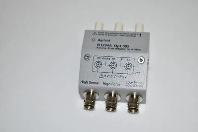 AGILENT N1294A OPT 002 BANANA TRIAX ADAPTER FOR 4 WIRE - NEW?   (UWN13) - Image 1 of 3