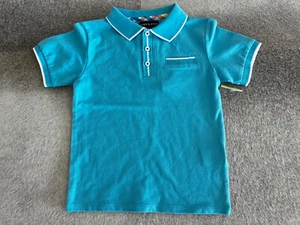 Andy And Evan Boys T-Shirt Size 4 Short Sleeve Polo - Picture 1 of 3