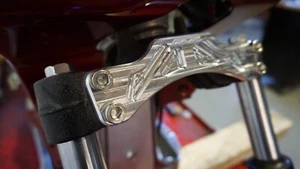 2010 Honda Ruckus Front Fork Cover Gy6 Lowered Swap Get Stance Custom CNc - Picture 1 of 8