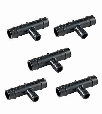 5 PCS EFIELD Poly PPSU Pex-A Expansion Fitting 1  X 1  X 3/4  Tee, Lead Free • 29.72£
