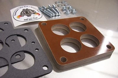 Se adapta a tetera Holley 4000 Ford Mercury Lincoln 1955-1957 carburador fenólico 1/2" Foto 1 de 4