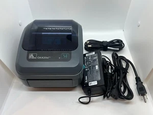 Zebra GK420d Thermo USB Etikettendrucker GK42-202520-000 mit Netzteil & USB - Bild 1 von 8