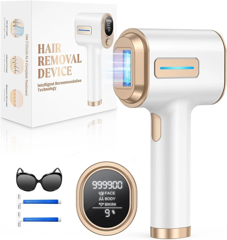Haarentfernung Laser 0,8s Blitzlicht - IPL Geräte Haarentfernung mit 9 Intellige - Bild 1 von 1