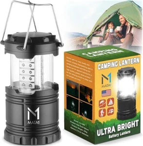 Portable LED Camping Lantern & Flashlight for Power Outages, LongLasting Battery - Picture 1 of 7