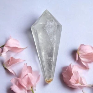 Clear Quartz Crystal Wand (1) - Photo 1 sur 12