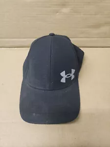 Under Armour Hat Mens L/XL Black Vent UA Classic Fit ISO Chill - Picture 1 of 7