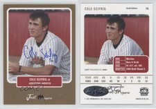 2004 Just Minors Just Prospects Gold Auto /50 Cole Seifrig #75 Auto