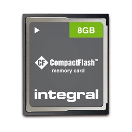 Integral 8GB Compact Flash Card CF Digital Camera Memory Card - Image 1 of 1