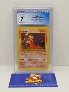 Pokemon 2000 CGC 7 Black Star Promos Magmar 44 Pokemon League - Imagen 1 de 4