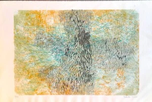Yoshiko Noma artista Giapponese Litografia originale 1967 - Picture 1 of 1