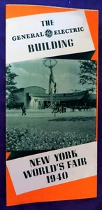 1939-1940 New York Fiera Mondiale General Electric GE Bldg Brochure Mrs. Cinderell - Foto 1 di 11