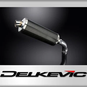 KTM 790 Duke 2018-2019 Delkevic Slip On 14" Oval Carbon Exhaust Muffler Kit - Bild 1 von 5