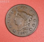 1827 CORONET HEAD LARGE CENT 1827 CORONET HEAD LARGE CENT