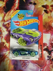 2014 Hot Wheels HW Race Series NERVE HAMMER Wheel Variant Trap5 Spokes Rarität Rare - Bild 1 von 4