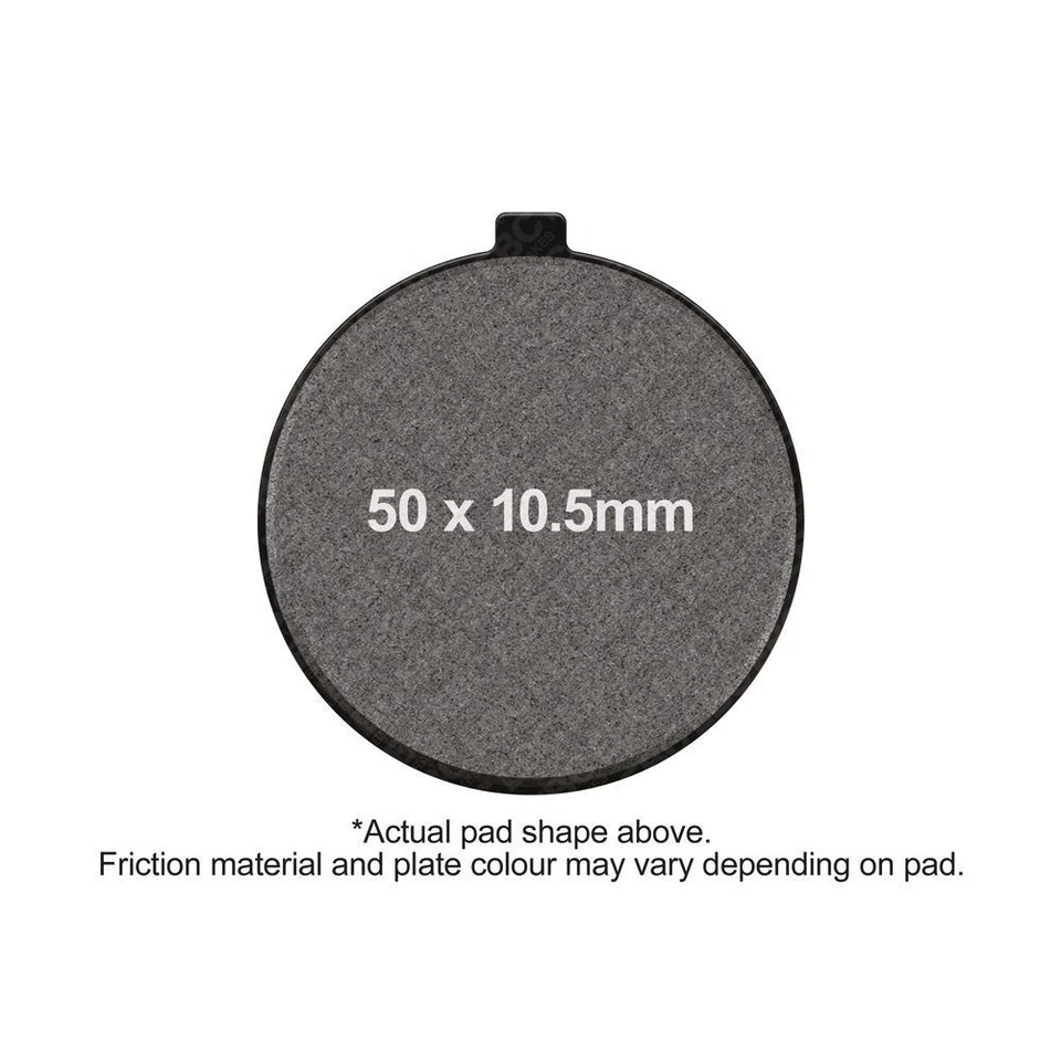 Pastillas de freno delanteras derechas EBC DMX para Suzuki GS 1000 1978-1980 Foto 1 de 1