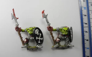 2 RUGLUD'S AMOURED ORCS Metal Regiment of Renown Orc Army Warhammer 1980s 29 - Picture 1 of 2