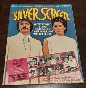 Silver Screen December 1972 Sonny & Cher - Picture 1 of 2